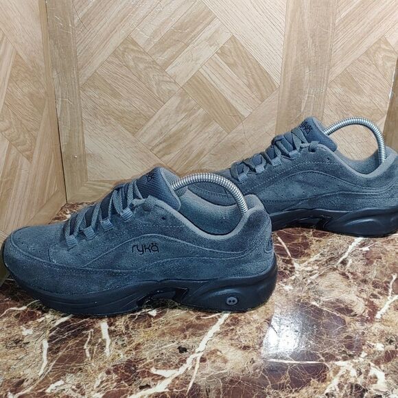 Ryka catalyst 3 suede shoes gray women size 8.5m - Picture 5 of 10